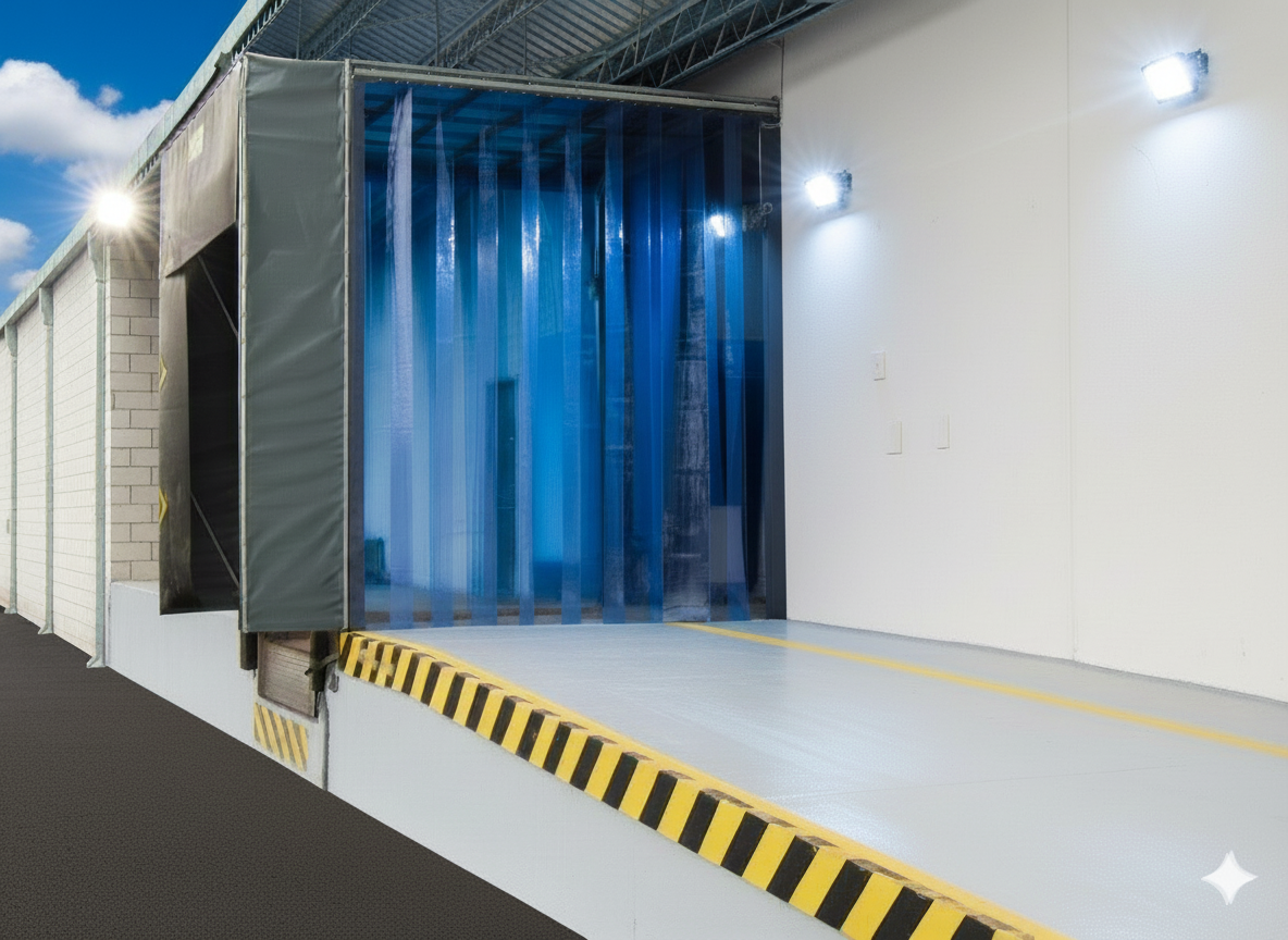 Kurtyny z pasów PCV